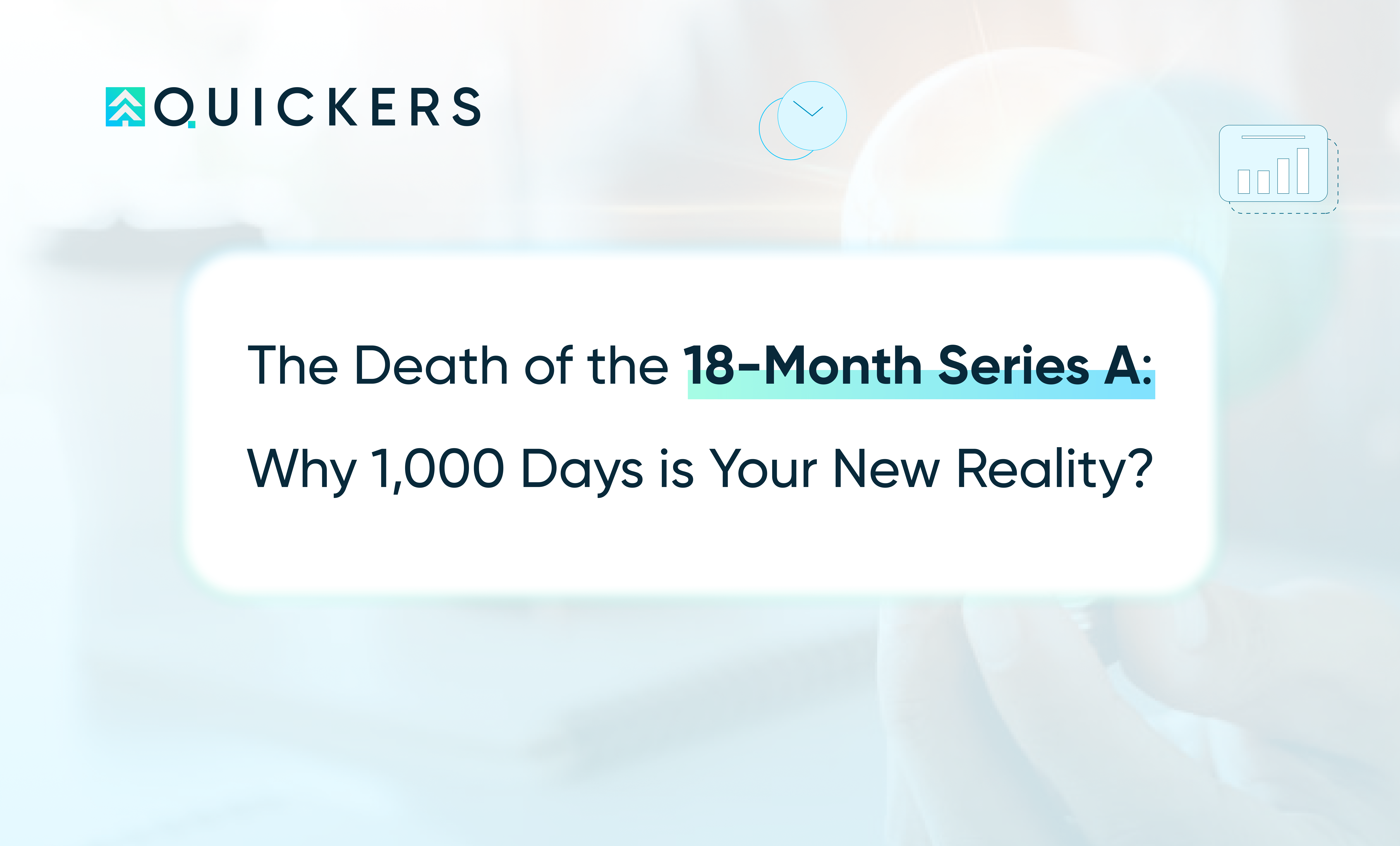 The Death of the 18-Month Series A: Why 1,000 Days Is Your New Reality 12 Online Venture Builder Infrastructure The Death of the 18-Month Series A: Why 1,000 Days Is Your New Reality